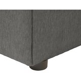 P & B POSTELJA Z VZMETNICO x , les, tekstil temno siva | Shoptok.si