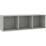 vidaXL Knjižna / TV omara betonsko siva 36x30x114 cm iverna plošča, (20978320) | Shoptok.si