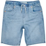 Levi's Kratke hlače & Bermuda LVB SKINNY DOBBY SHORT Modra
