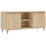vidaXL TV omarica sonoma hrast 104x35x50 cm inženirski les, (20912763) Cene