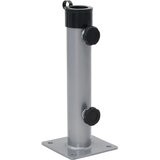  Baza suncobrana za stup Ø 38/48 mm srebrna čelična | Eponuda.ba