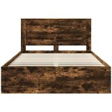 Konstrukcija postelje z vzglavjem Dimljeni oreh 140 x 200 cm, (5000104002) | Shoptok.si