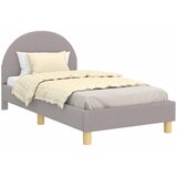  za djecu s uzglavljem Svjetlosiva 80x160 cm Bouclé | shoptok.hr