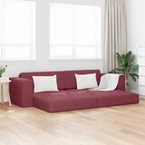  Krevet na razvlačenje Vinska crvena 245 x 78 x 77 cm tkanina | shoptok.hr