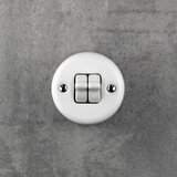  Elhard - Keramički retro regulator za žaluzine sa polugom beo | Eponuda.com