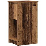 vidaXL Tower stalak za računalo s ladicom boja staro drvo 35x45x77 cm | shoptok.hr