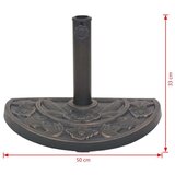  Stalak za Suncobran od Smole Poluokrugli Boja Bronce 9 kg | shoptok.hr