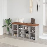 vidaXL Klupa za cipele boja betona 103x30x48 cm konstruirano drvo Cijene