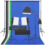 The Living Store komplet za foto studio z lučmi in ozadjem - komplet za foto studio, (21831326) | Shoptok.si