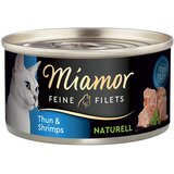 Miamor Feine Filets Naturelle 6 x 80 g - Tuna & kozice | shoptok.hr