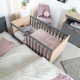 Roba Sivi/u prirodnoj boji dječji krevet 60x120 cm Anna – | shoptok.hr