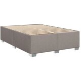  Boxspring krevet s madracem Sivosmeđa 160 x 200 cm Tkanina - Sivosmeđa 160 x 200 cm Dizajn linija | shoptok.hr