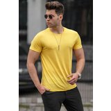 Madmext T-Shirt - Yellow - Fitted Cene