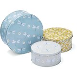 Cooksmart ® Kovinske škatle za hrano 3 kos English Meadow - Cooksmart ® Cene