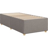 vidaXL Posteljni okvir taupe 100x200 cm blago, (21292403) | Shoptok.si