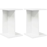  Stalak za biljke 2 pcs Bijeli 25 x 25 5 x 40 5 cm | shoptok.hr