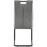 Cantus nihajni stol, kovina, tekstil siva, črna, bež | Shoptok.si