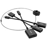Lindy 38304 DisplayPort / HDMI / Mini-DisplayPort / USB-C™ pretvarač [3x muški konektor displayport, muški konektor mini displayport, muški konektor USB-C™ - 3x ženski konektor HDMI] crna | Eponuda.ba