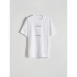 Reserved - Relaxed fit majica kratkih rukava - bijela | shoptok.hr