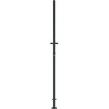  Vrtna vrata antracit boje 100x200 cm, dizajn od čelika i bambusa | shoptok.hr