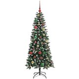 vidaXL Umestno božično drevo med 150 LED Zelena 66 x 66 x 150 cm | Shoptok.si