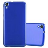 Cadorabo Ohišje, združljiv s HTC v modrem - zaščitnem pokrovu, narejen iz fleksibilnega silikona TPU v brušenem dizajnu, (20571058) | Shoptok.si