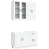  Kuhinjska jedinica KALMAR 4 pcs Bijela Konstruirano drvo | Eponuda.com