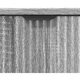 vidaXL Kopalniška omara za umivalnik Siva sonoma 60.5 x 33.5 x 61 cm | Shoptok.si