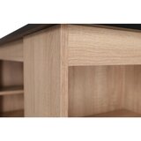 RESPEKTA Barska Miza Merle, Barva Hrasta, Črna, 103x50cm | Shoptok.si