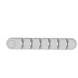 INF Samolepilni nosilec kabla/razdelilnik kabla s 6 režami White, (21276259) | Shoptok.si