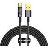 Baseus Explorer, kabel USB v USB-C, 100 W, 2 m (črn), (20627640) | Shoptok.si