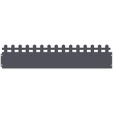  Rubnjaci za travnjak 30 kom. 103 x 0,05 x 22 cm Čelik Antracit | shoptok.hr