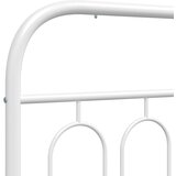  Metalno zamjensko uzglavlje bijelo 80 cm | shoptok.hr