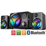 Microlab U210 aktivni zvučnici 2.1 11W (5W, 2x3W) 3,5mm, sd, fm radio, bluetooth | ePonuda.com