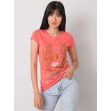 ex moda T-shirt-EM-TS-ES-21-533.16-coral | Shoptok.si
