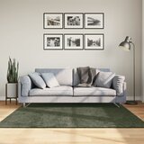  Tepih HUARTE kratkih vlakana mekani i perivi zeleni 160x160 cm | shoptok.hr