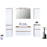 Mömax omarica za pod umivalnik marbella, bela, hrast | Shoptok.si