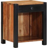  Noćni ormar Smeđa 40 x 35 x 50 cm Čvrsto drvo akacije | shoptok.hr