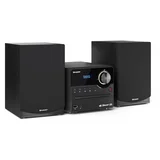 Mikro glasbeni stolp DAB XL-B517D(BK)