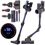  Baterija 2u1 200W. Bežični LED HEPA LCD uspravni usisavač od 2200 mAh | shoptok.hr