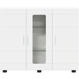 vidaXL kreveta s policom bijelo 55.5 x 29 x 100 cm konstruirano drvo | shoptok.hr