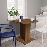 vidaXL Blagovaonski stol boja hrasta 80 x 80 x 75 cm konstruirano drvo | shoptok.hr