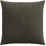  Presvlaka za jastuk 6 pcs ALMELO Antracit 65 x 65 cm Kord - Antracit 65 x 65 cm 6 | shoptok.hr