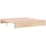  Okvir za krevet od masivnog drva 180 x 200 cm 6FT veliki bračni | shoptok.hr
