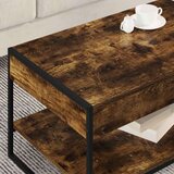  Klubska miza Dimni hrast 80 x 50 x 40 cm Konstruiran les, (5000092084) | Shoptok.si