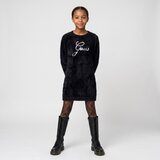 Guess Kratke obleke LS SWEATER DRESS Črna | Shoptok.si