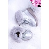 Boto Silver Warmed Children's Booties Trappers Phobos | ePonuda.com
