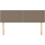  Uzglavlja 2 kom smeđesiva 72 x 5 x 78/88 cm od tkanine | shoptok.hr