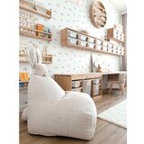 The Brooklyn Kids Bež otroška vreča za sedenje Funny Bunny – | Shoptok.si