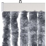 vidaXL Zastor protiv insekata srebrni 90 x 200 cm šenil | shoptok.hr